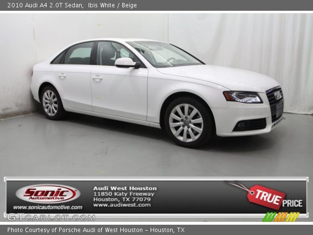 2010 Audi A4 2.0T Sedan in Ibis White