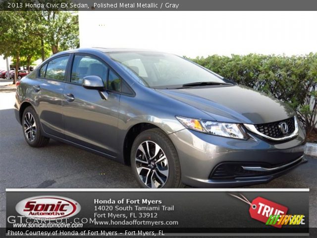 2013 Honda Civic EX Sedan in Polished Metal Metallic