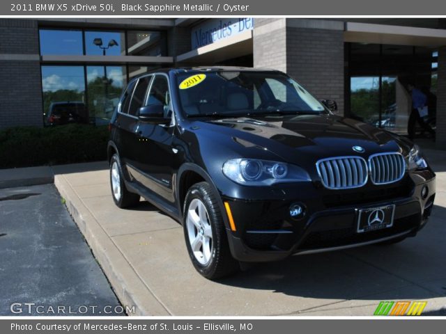 2011 BMW X5 xDrive 50i in Black Sapphire Metallic