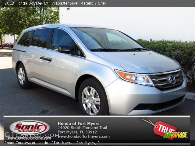 2013 Honda Odyssey LX in Alabaster Silver Metallic
