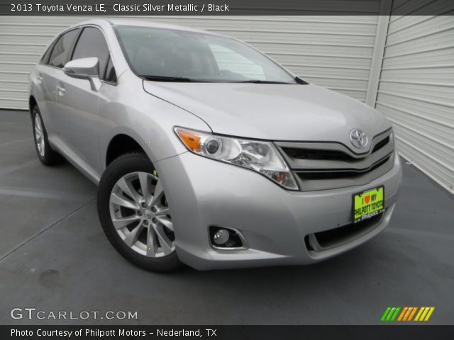 2013 Toyota Venza LE in Classic Silver Metallic
