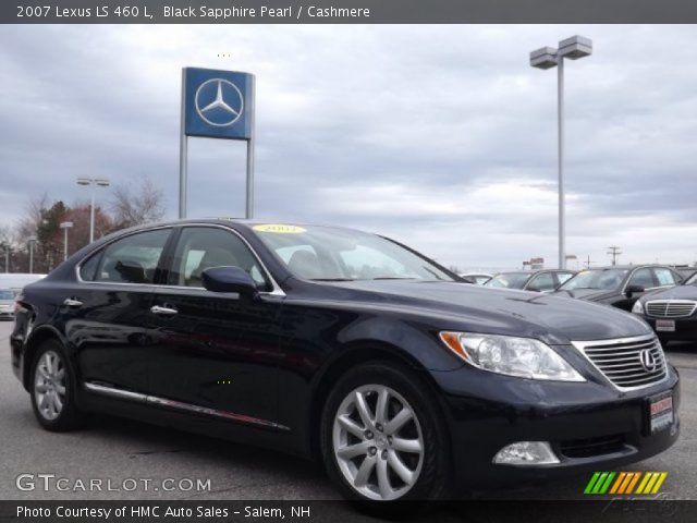 2007 Lexus LS 460 L in Black Sapphire Pearl