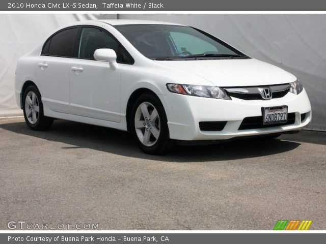 2010 Honda Civic LX-S Sedan in Taffeta White