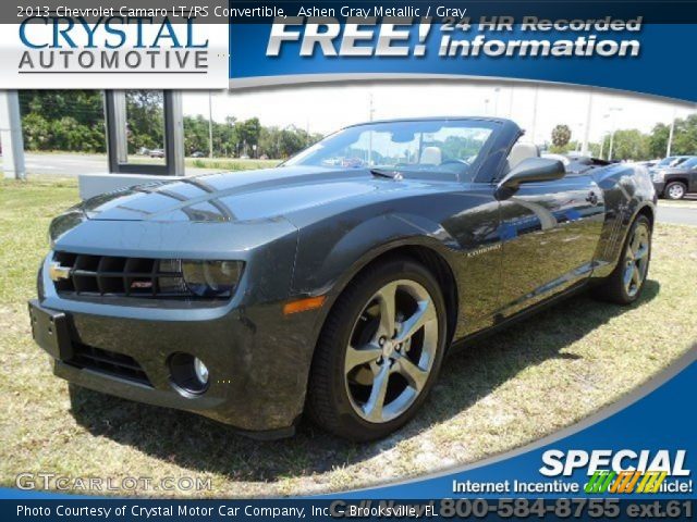 2013 Chevrolet Camaro LT/RS Convertible in Ashen Gray Metallic