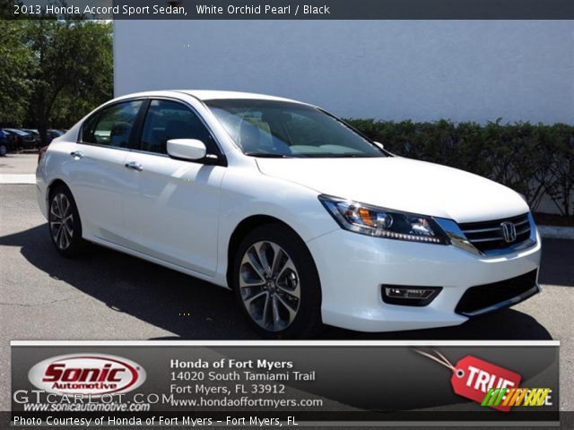 2013 Honda Accord Sport Sedan in White Orchid Pearl