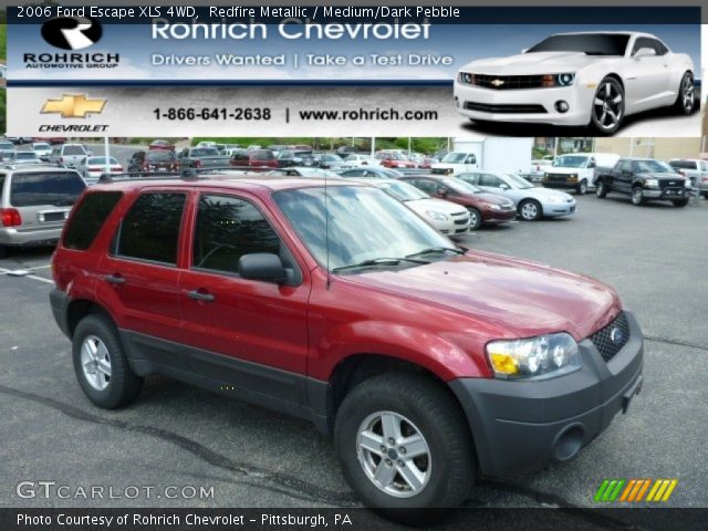 2006 Ford Escape XLS 4WD in Redfire Metallic