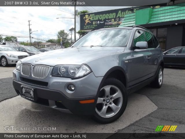 2007 BMW X3 3.0si in Silver Grey Metallic