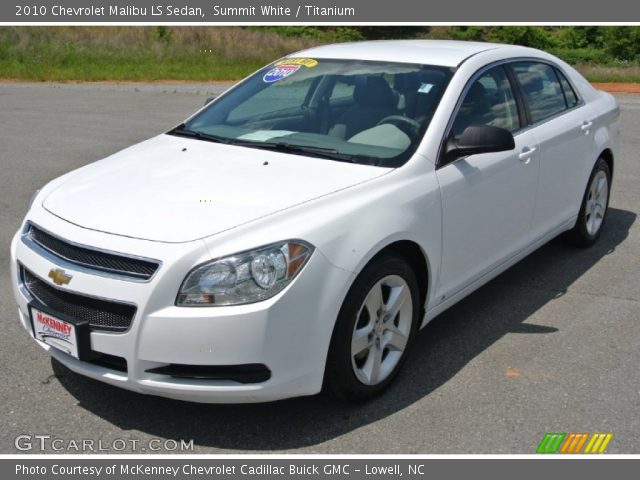 2010 Chevrolet Malibu LS Sedan in Summit White