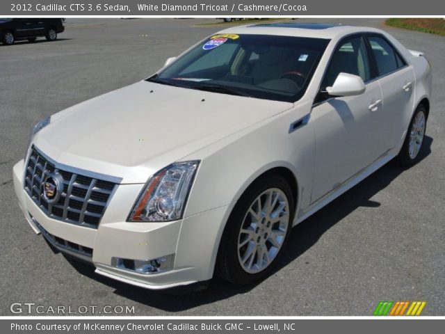 2012 Cadillac CTS 3.6 Sedan in White Diamond Tricoat