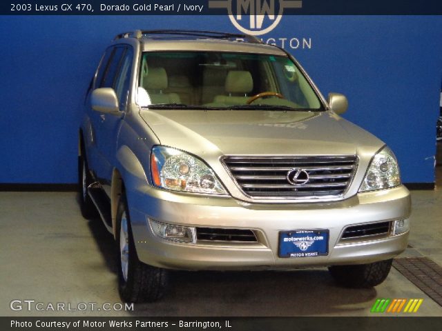 2003 Lexus GX 470 in Dorado Gold Pearl