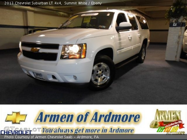 2013 Chevrolet Suburban LT 4x4 in Summit White