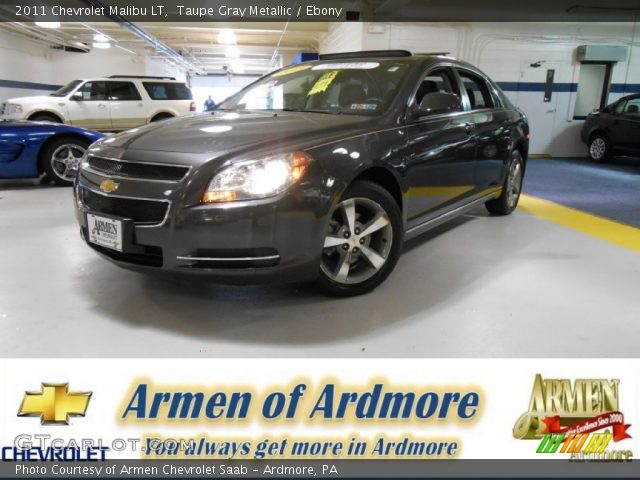 2011 Chevrolet Malibu LT in Taupe Gray Metallic