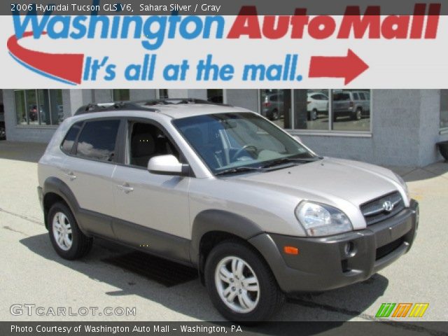 2006 Hyundai Tucson GLS V6 in Sahara Silver