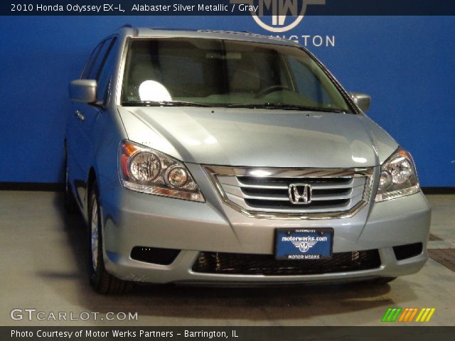 2010 Honda Odyssey EX-L in Alabaster Silver Metallic