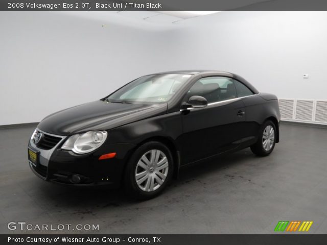 2008 Volkswagen Eos 2.0T in Black Uni
