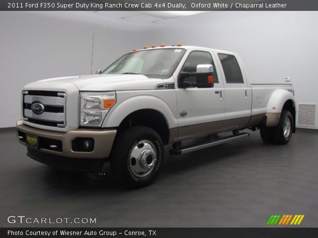 2011 Ford F350 Super Duty King Ranch Crew Cab 4x4 Dually in Oxford White