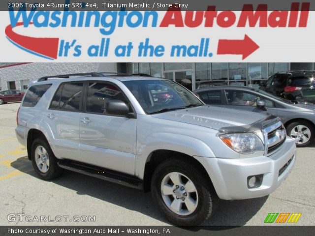 2006 Toyota 4Runner SR5 4x4 in Titanium Metallic