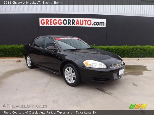 2012 Chevrolet Impala LT in Black