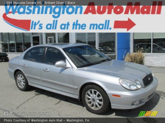 2004 Hyundai Sonata V6 in Brilliant Silver