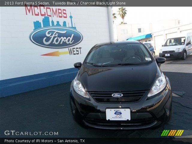 2013 Ford Fiesta S Sedan in Tuxedo Black