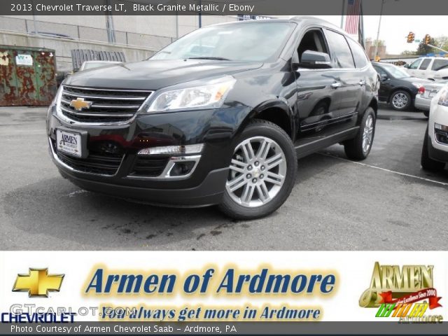 2013 Chevrolet Traverse LT in Black Granite Metallic