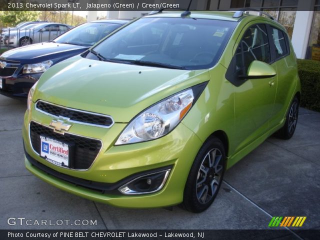 2013 Chevrolet Spark LT in Jalapeno (Green)