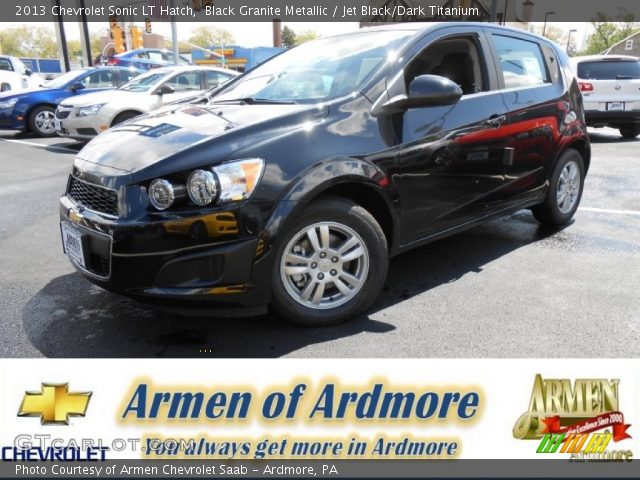 2013 Chevrolet Sonic LT Hatch in Black Granite Metallic