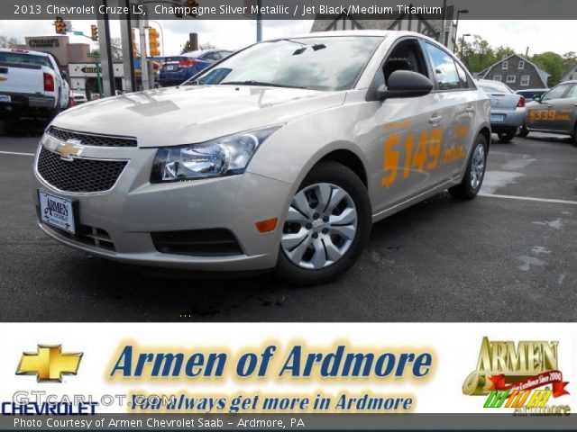 2013 Chevrolet Cruze LS in Champagne Silver Metallic