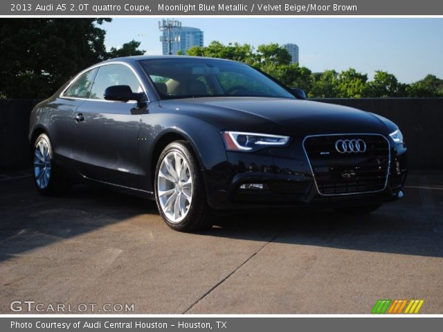 2013 Audi A5 2.0T quattro Coupe in Moonlight Blue Metallic