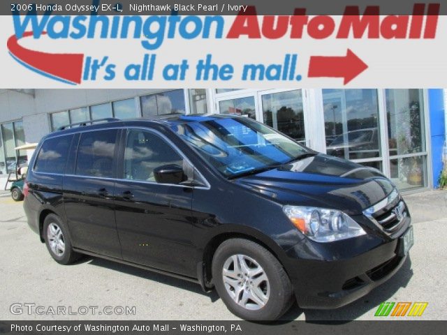 2006 Honda Odyssey EX-L in Nighthawk Black Pearl