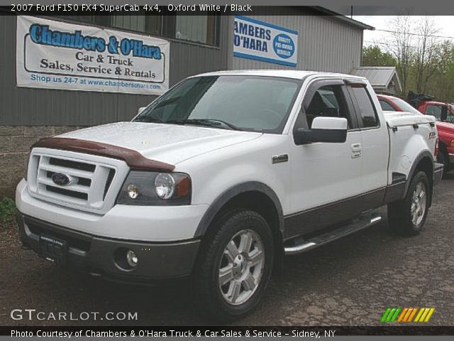 2007 Ford F150 FX4 SuperCab 4x4 in Oxford White