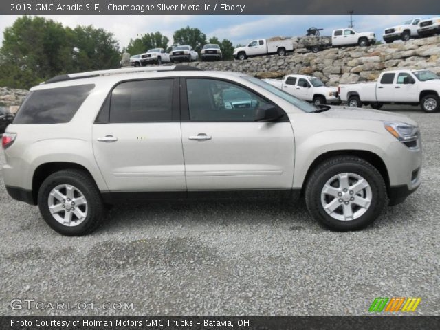 2013 GMC Acadia SLE in Champagne Silver Metallic
