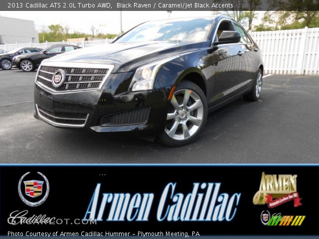 2013 Cadillac ATS 2.0L Turbo AWD in Black Raven