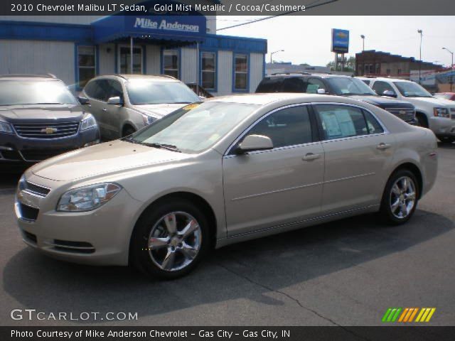 2010 Chevrolet Malibu LT Sedan in Gold Mist Metallic