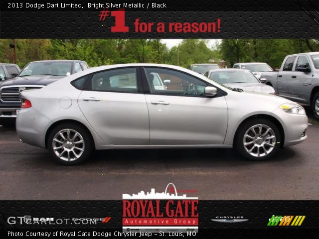 2013 Dodge Dart Limited in Bright Silver Metallic