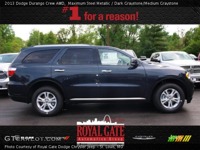 2013 Dodge Durango Crew AWD in Maximum Steel Metallic