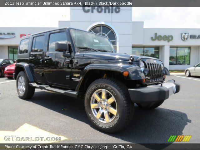 2013 Jeep Wrangler Unlimited Sahara 4x4 in Black
