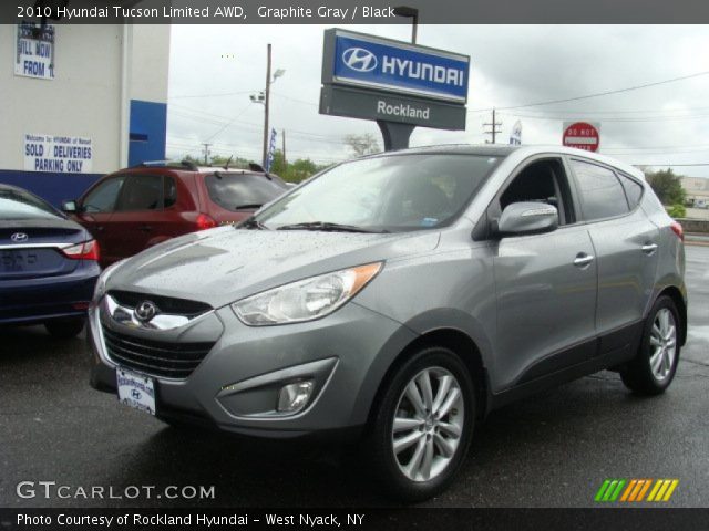 2010 Hyundai Tucson Limited AWD in Graphite Gray
