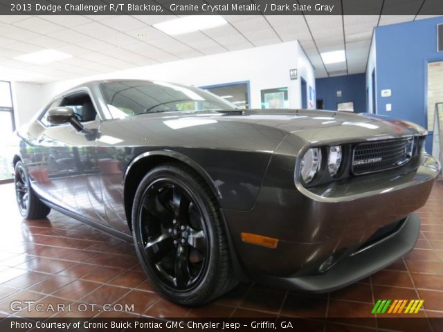 2013 Dodge Challenger R/T Blacktop in Granite Crystal Metallic