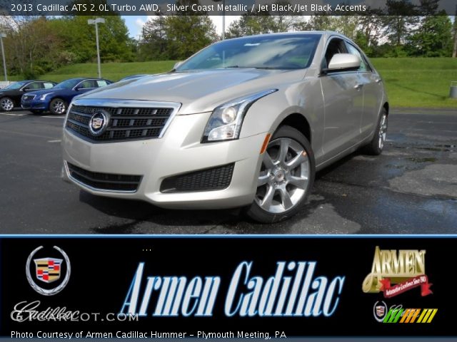 2013 Cadillac ATS 2.0L Turbo AWD in Silver Coast Metallic