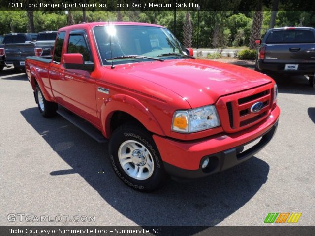 2011 Ford Ranger Sport SuperCab in Torch Red