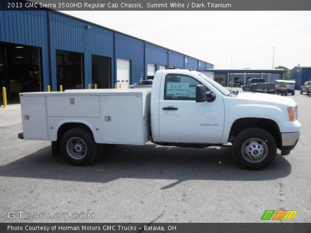 2013 GMC Sierra 3500HD Regular Cab Chassis in Summit White