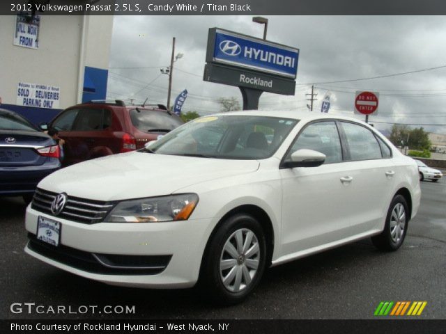 2012 Volkswagen Passat 2.5L S in Candy White