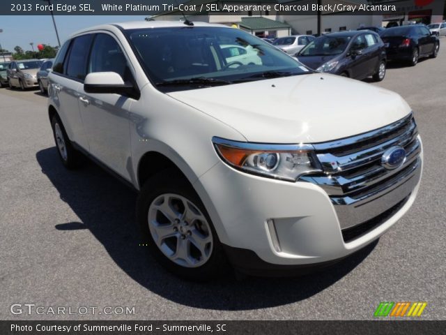 2013 Ford Edge SEL in White Platinum Tri-Coat