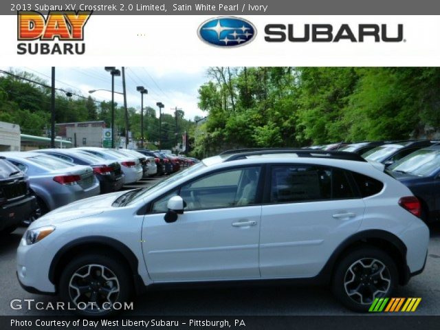 2013 Subaru XV Crosstrek 2.0 Limited in Satin White Pearl