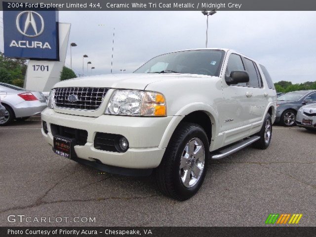 2004 Ford Explorer Limited 4x4 in Ceramic White Tri Coat Metallic