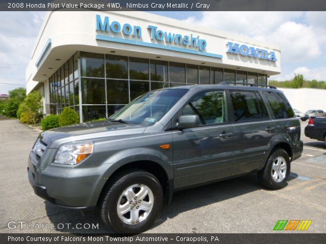 2008 Honda Pilot Value Package 4WD in Nimbus Gray Metallic