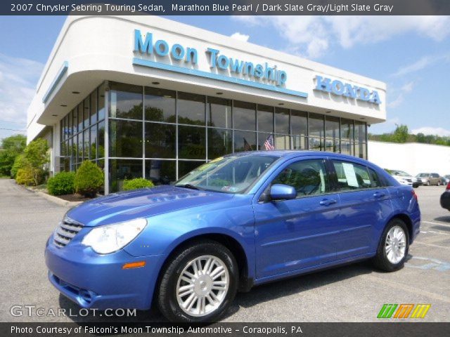 2007 Chrysler Sebring Touring Sedan in Marathon Blue Pearl
