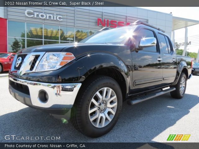 2012 Nissan Frontier SL Crew Cab in Super Black
