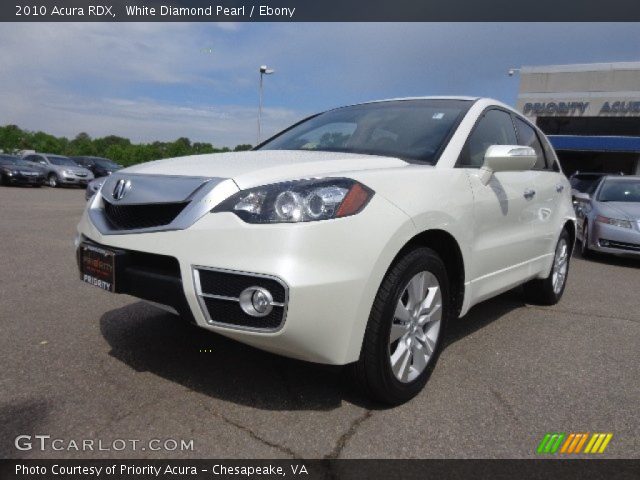 2010 Acura RDX  in White Diamond Pearl